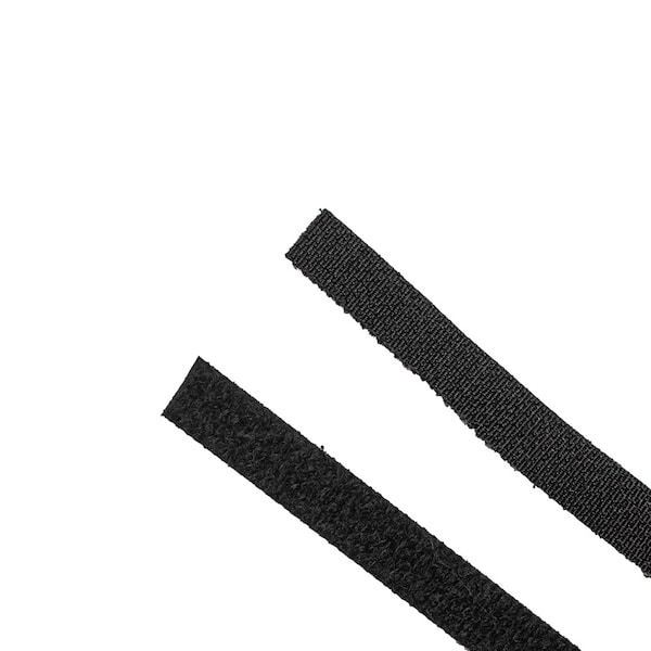 South Main Hardware 25 yard 3/8" Black Hook and Loop Roll, Speciality Tie 222204 - main